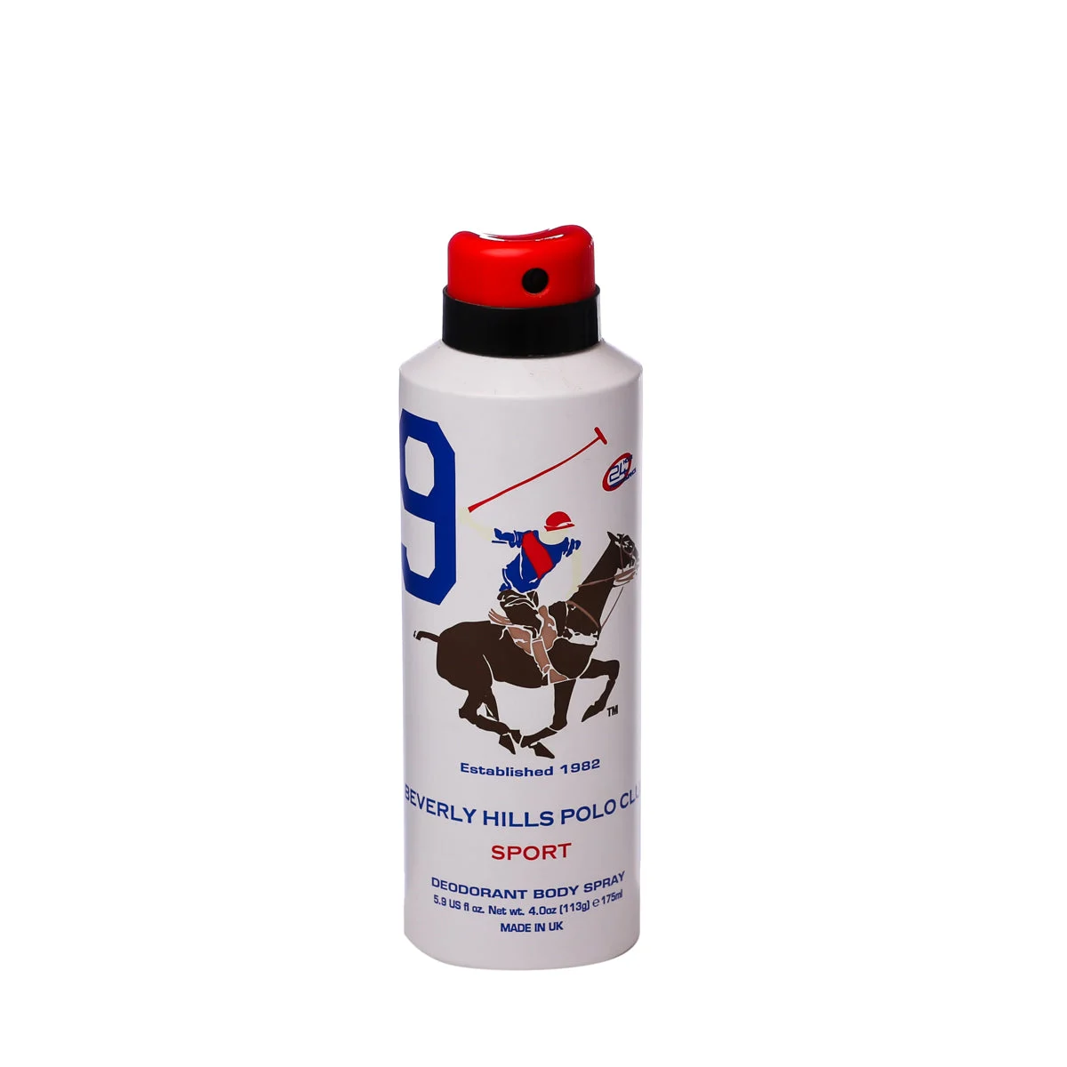 Beverly Hills Polo Club, 1982 - Sport 9, antitraspirante, deodorante spray, da donna, 150 ml