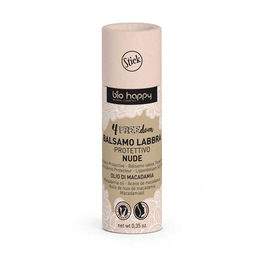 BIO HAPPY Balsamo Labbra Solido Stick – Protettivo