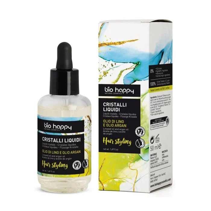 BIO HAPPY Olio di Lino e Argan – Cristalli Liquidi