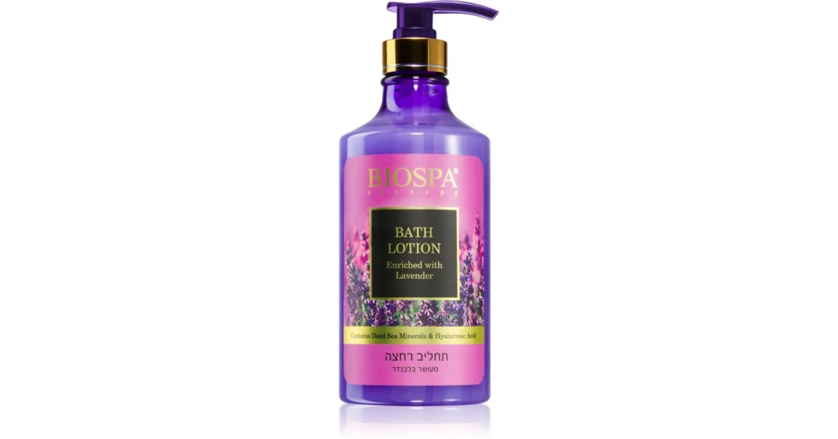 Sea of Spa Bio Spa Lavender crema per doccia e bagno con minerali del Mar Morto 780 ml