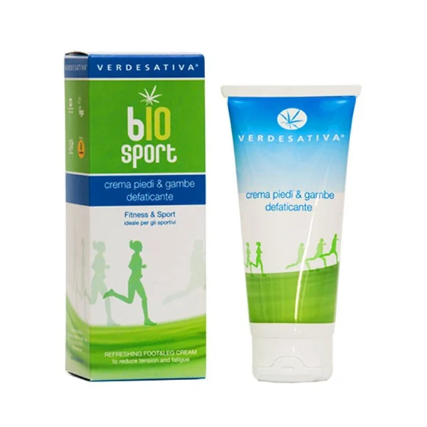 VERDESATIVA Bio Sport – Crema Piedi e Gambe Defaticante