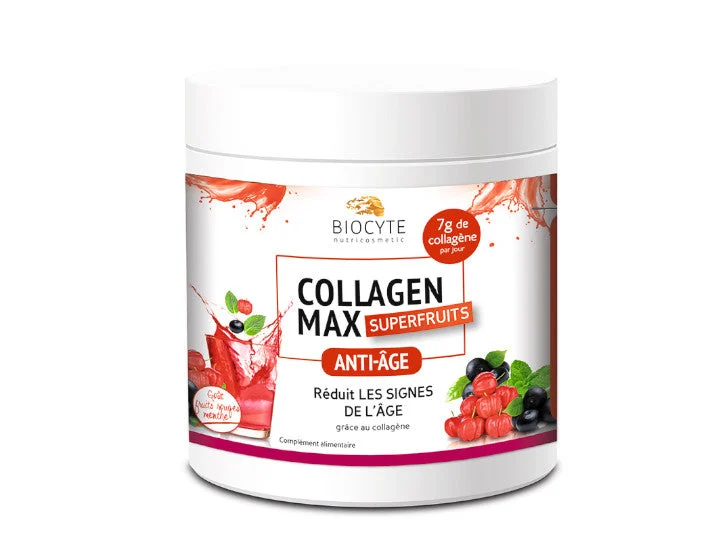 Biocyte Beauty Food Collagen Max Anti-Age Gusto Frutti Rossi & Menta 260g