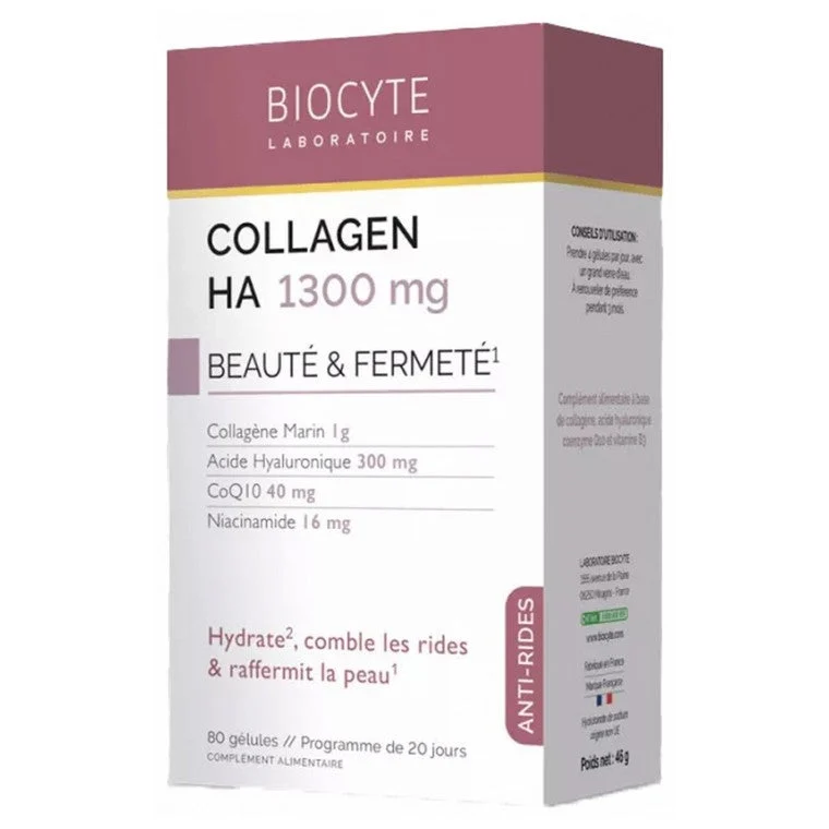 Biocyte Collagene HA Bellezza & Rafforzamento 1300mg 80 Capsule