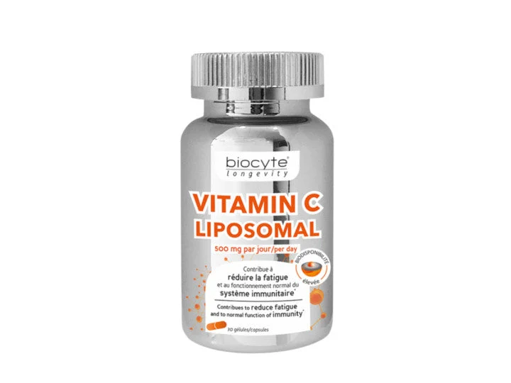Biocyte Longevità Vitamina C Liposomiale Riduce la Fatica 30 capsule