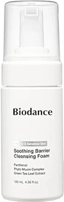 Biodance Schiuma detergente delicata per pelli secche, sensibili e irritate Barriera lenitiva 120 ml
