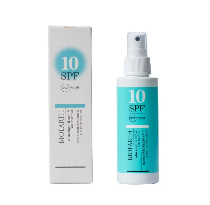 BIOEARTH Hair Sun – Olio Capelli SPF 10