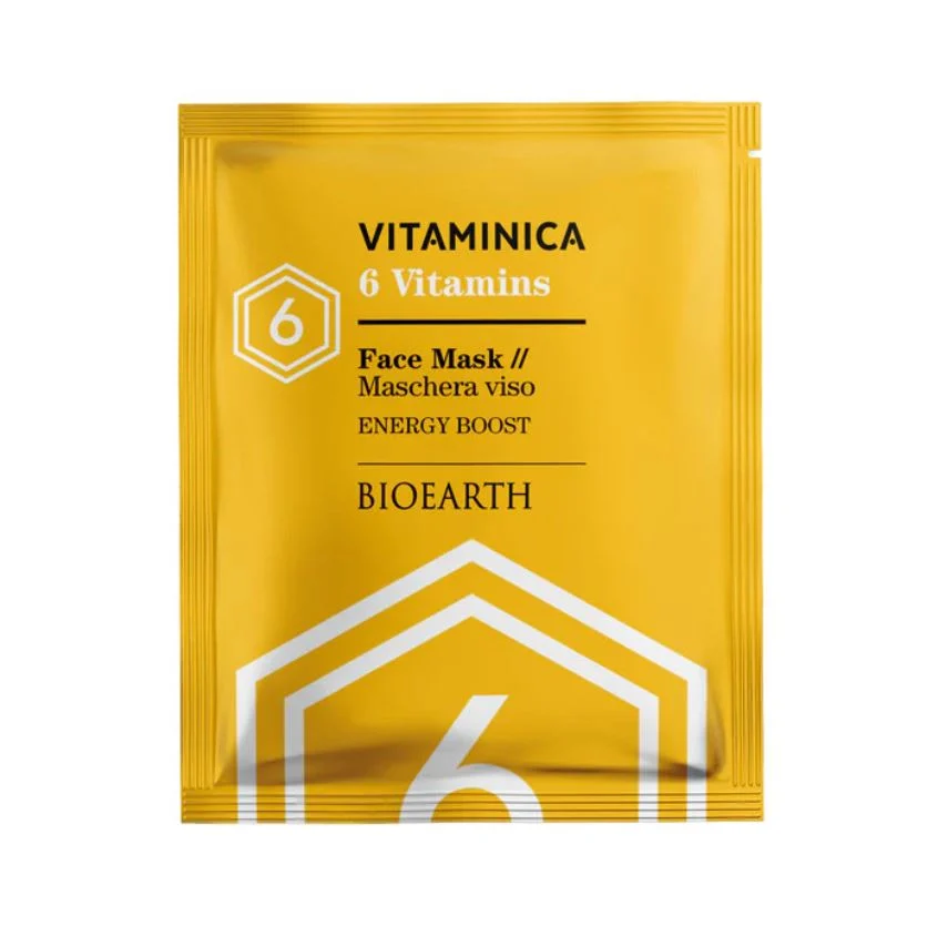 BIOEARTH Vitaminica – Maschera Viso 6 Vitamins