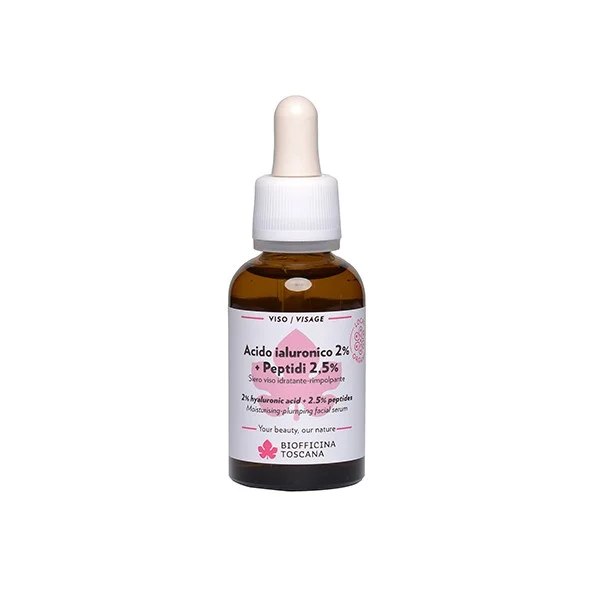 BIOFFICINA TOSCANA Acido Ialuronico 2% + Peptidi 2,5%