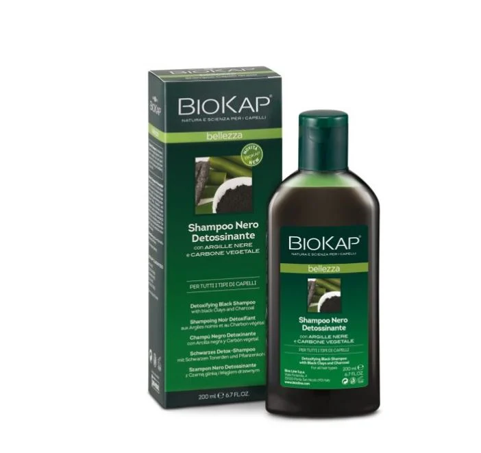 BIOKAP Shampoo Nero Detossinante