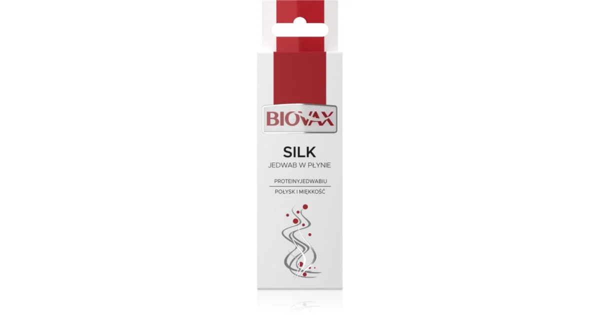 L’biotica Biovax Silk siero rigenerante per capelli più forti e luminosi 15 ml