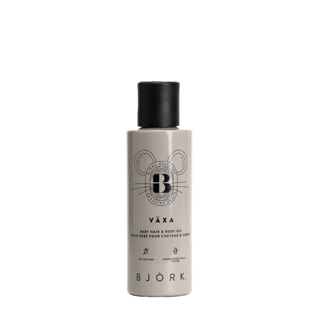 Bjork Vaxa Baby Nutre e leviga Olio per capelli e corpo 125 ml