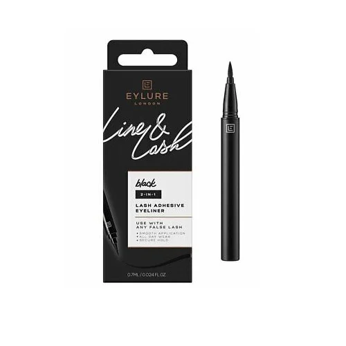 EYLURE COLLA BLACK 2 IN 1 LASH ADHESIVE EYLENER