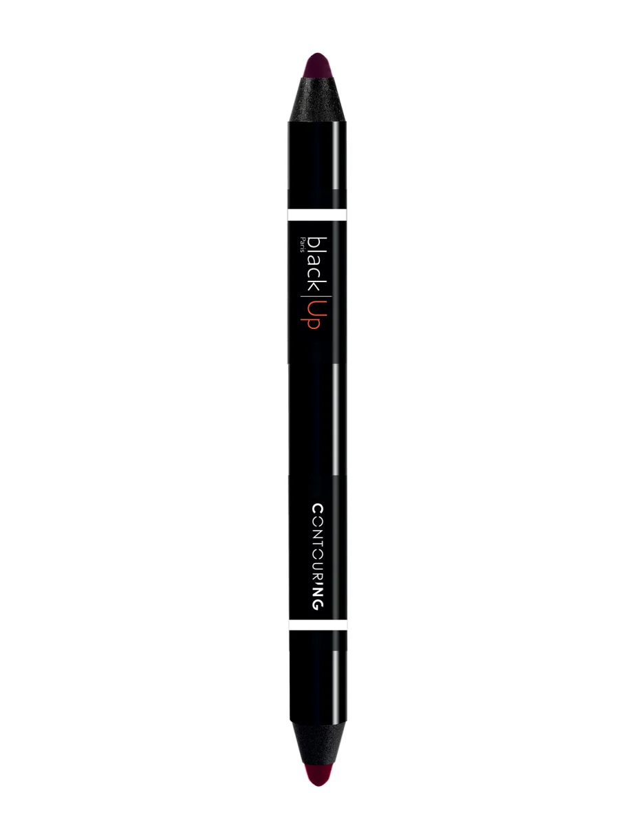 Black Up, Ombre Lips, Matita labbra Doppia estremità, 02, 2,7 g