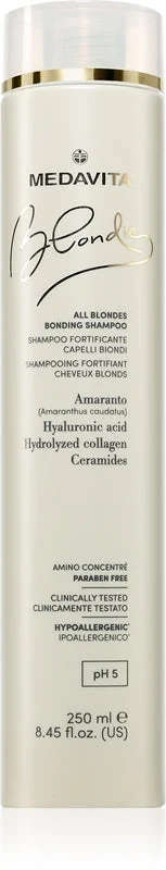 Medavita Blondie All Blondes shampoo rinforzante per capelli tinti 250 ml