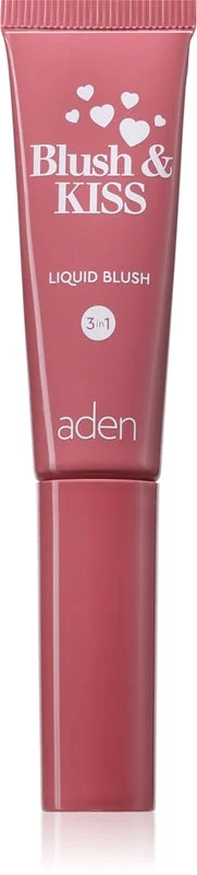 Aden Cosmetics Blush & Kiss Trucco Multifunzione Per Labbra E Viso 3 In 1 Colore 02 Sunkissed 8 Ml
