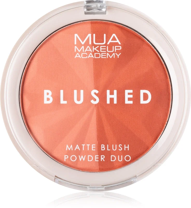MUA Makeup Academy blush in polvere colore Peach Fizz 5 g