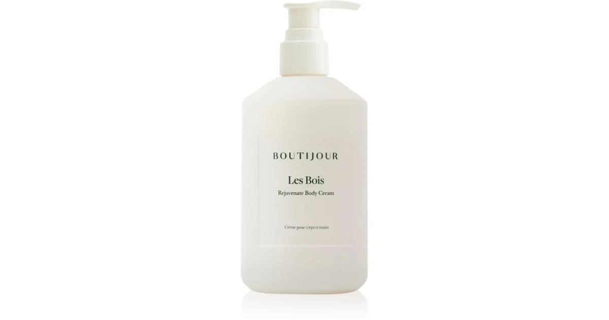 BOUTIJOUR Les Bois crema nutriente ringiovanente corpo per pelli secche 250 g