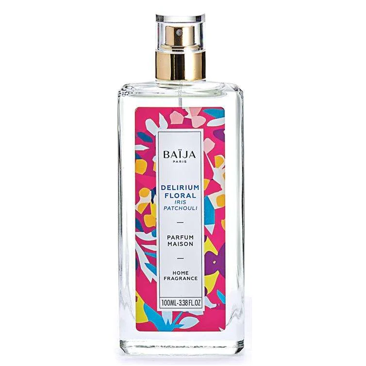 DELIRIUM FLORAL – IRIS PATCHOULI HOME FRAGRANCE SPRAY 100 ML.