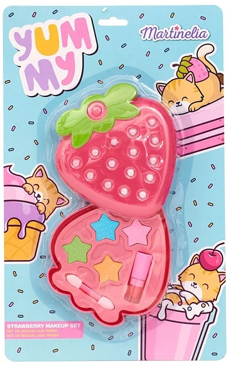 Martinelia Yummy Strawberry Makeup Set
