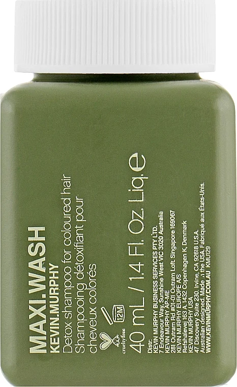 Shampoo detossinante per capelli colorati