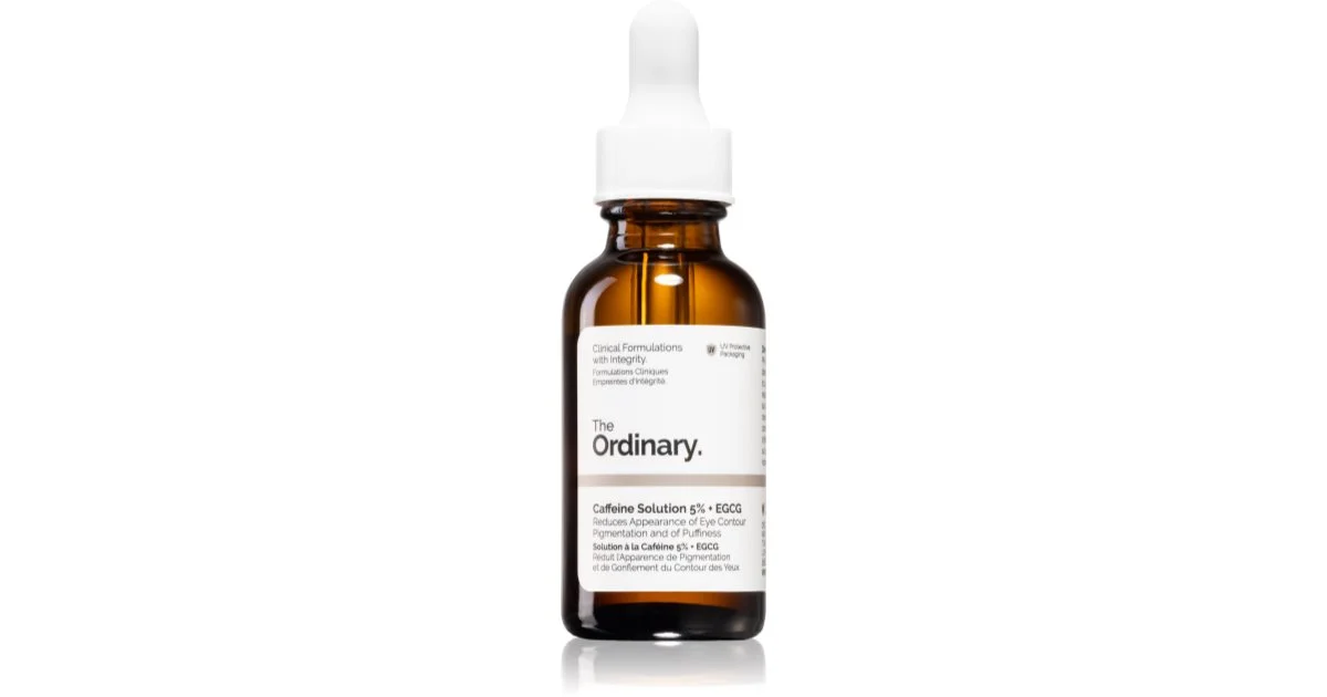 The Ordinary Caffeine Solution 5% + EGCG siero occhi contro gonfiori e occhiaie 30 ml