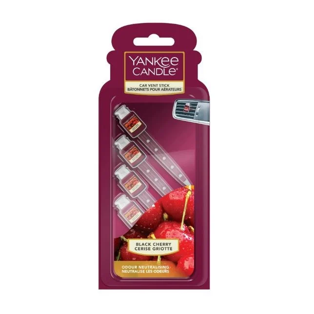 YANKEE CANDLE Car Vent Sticks – Black Cherry