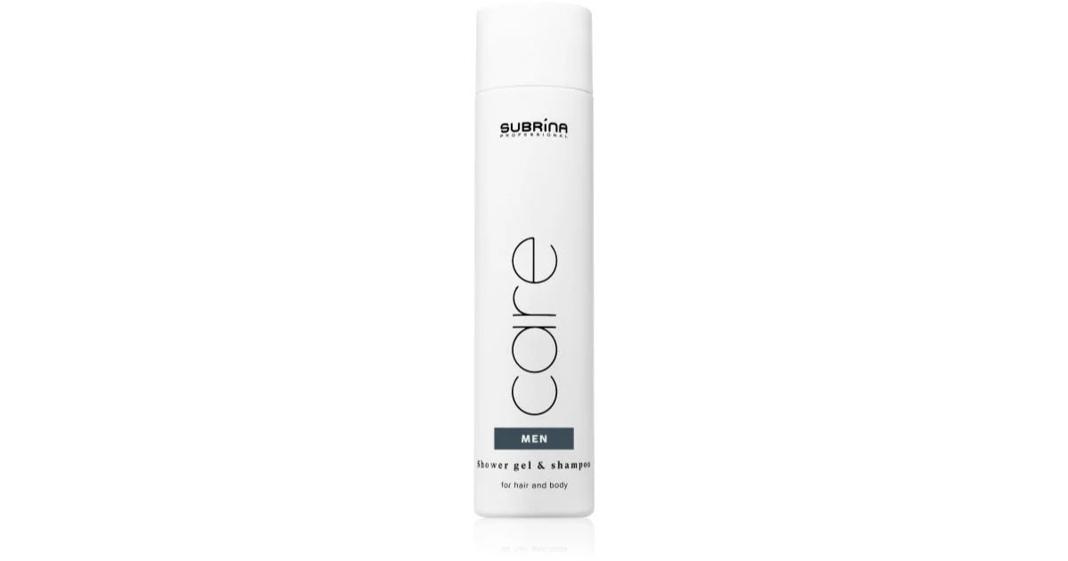 Subrina Professional gel doccia e shampoo 2 in 1 per uomo 250 ml