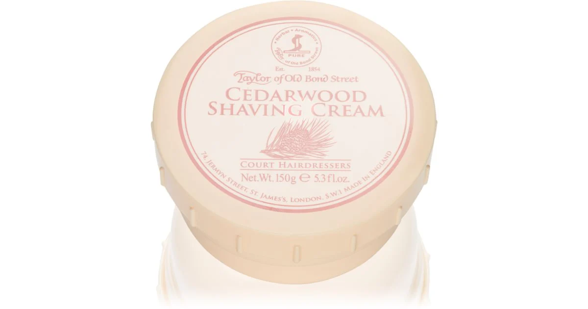 Taylor of Old Bond Street Cedarwood crema da barba 150 g
