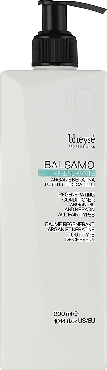 Balsamo rigenerante con olio di argan e cheratina