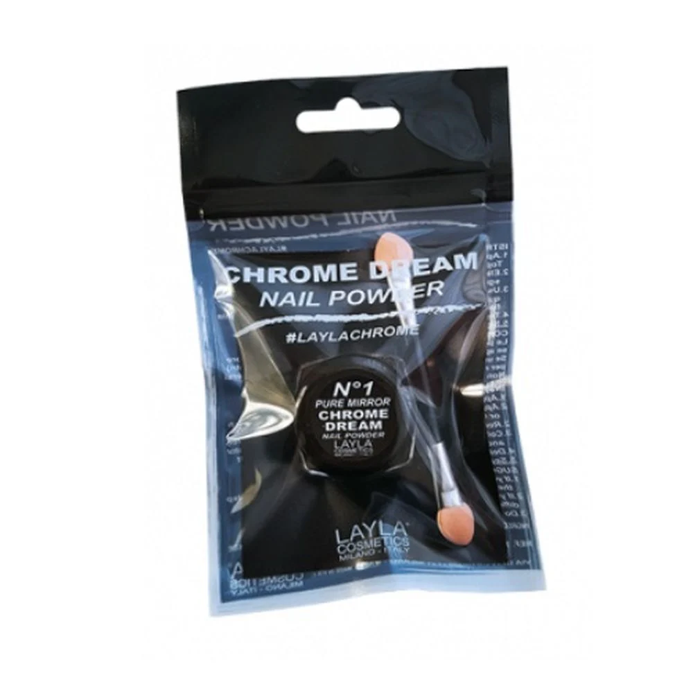 LAYLA CHROME DREAM NAIL POWDER N 1