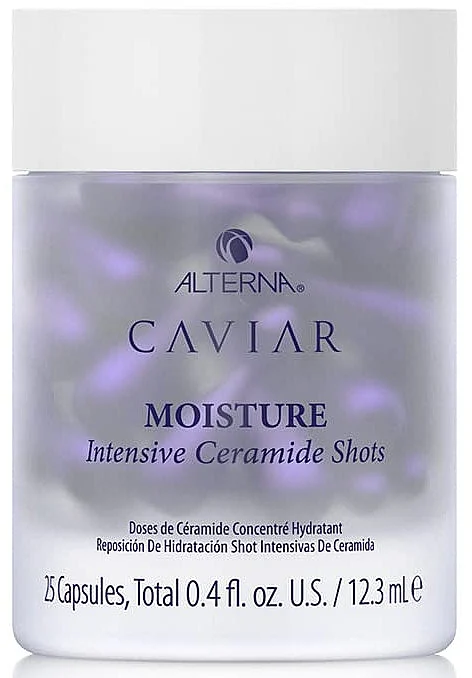 Capsule per capelli intensamente idratanti