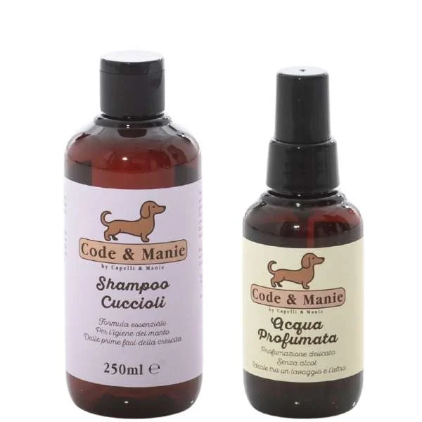CODE & MANIE SHAMPOO CUCCIOLI + ACQUA PROFUMATA VANIGLIA