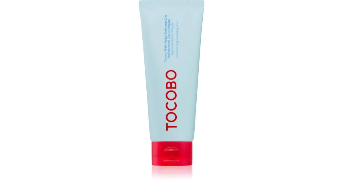 TOCOBO Argilla di cocco mousse di pulizia profonda con argilla 150 ml