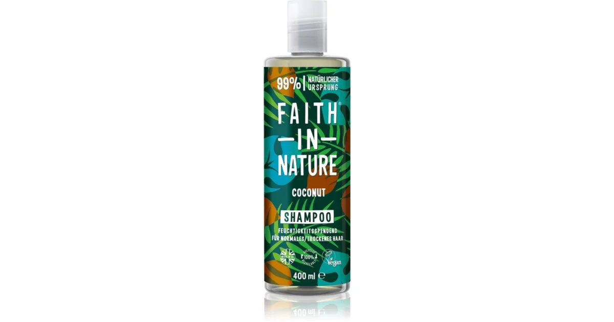Faith In Nature cocco shampoo idratante per capelli normali e secchi 400 ml