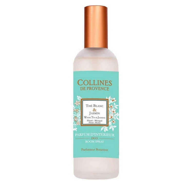Collines de Provence - Profumo d'Interno Duo - Tè Bianco & Gelsomino 100ml