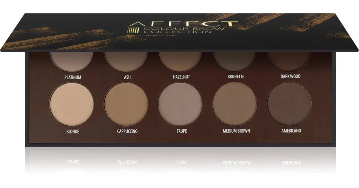 Affect Color Brow Collection Palette Sopracciglia 10× 2 G