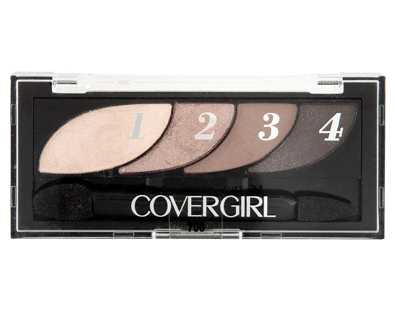 Covergirl Quad Palette ombretti Nr. 700 Notice Me Nudes 4 tonalità 18 g