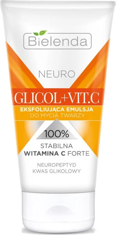 Bielenda Neuro Glicol + Vit.C Exfoliating Cleansing Emulsion