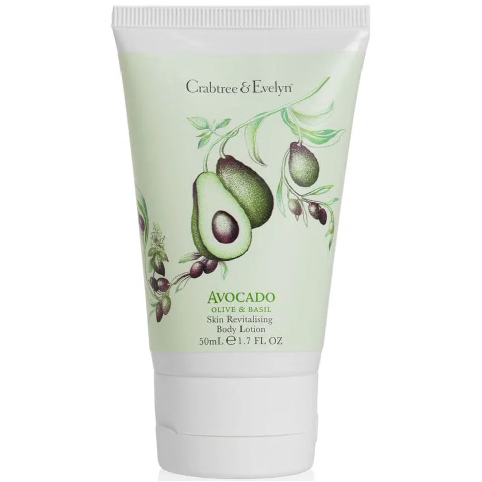 Crabtree & Evelyn Avocado olive e basilico Rivitalizzante Lozione Corpo 50 ml