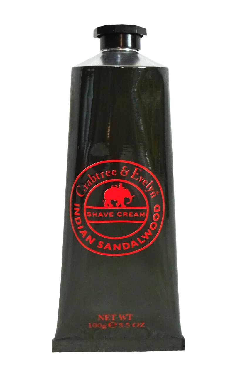 Crabtree & Evelyn sandalo indiano crema pre-rasatura 50 g