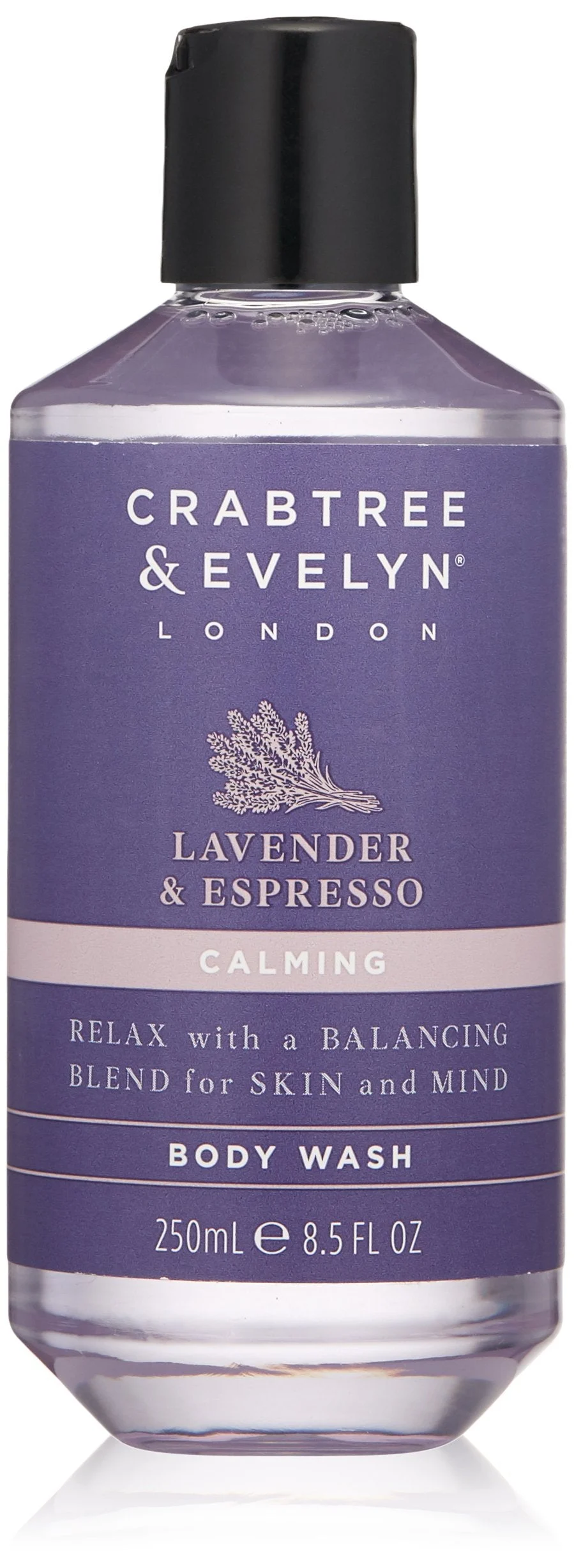 Crabtree & Evelyn Lavanda & Espresso Calmante Bagnoschiuma 250 ml