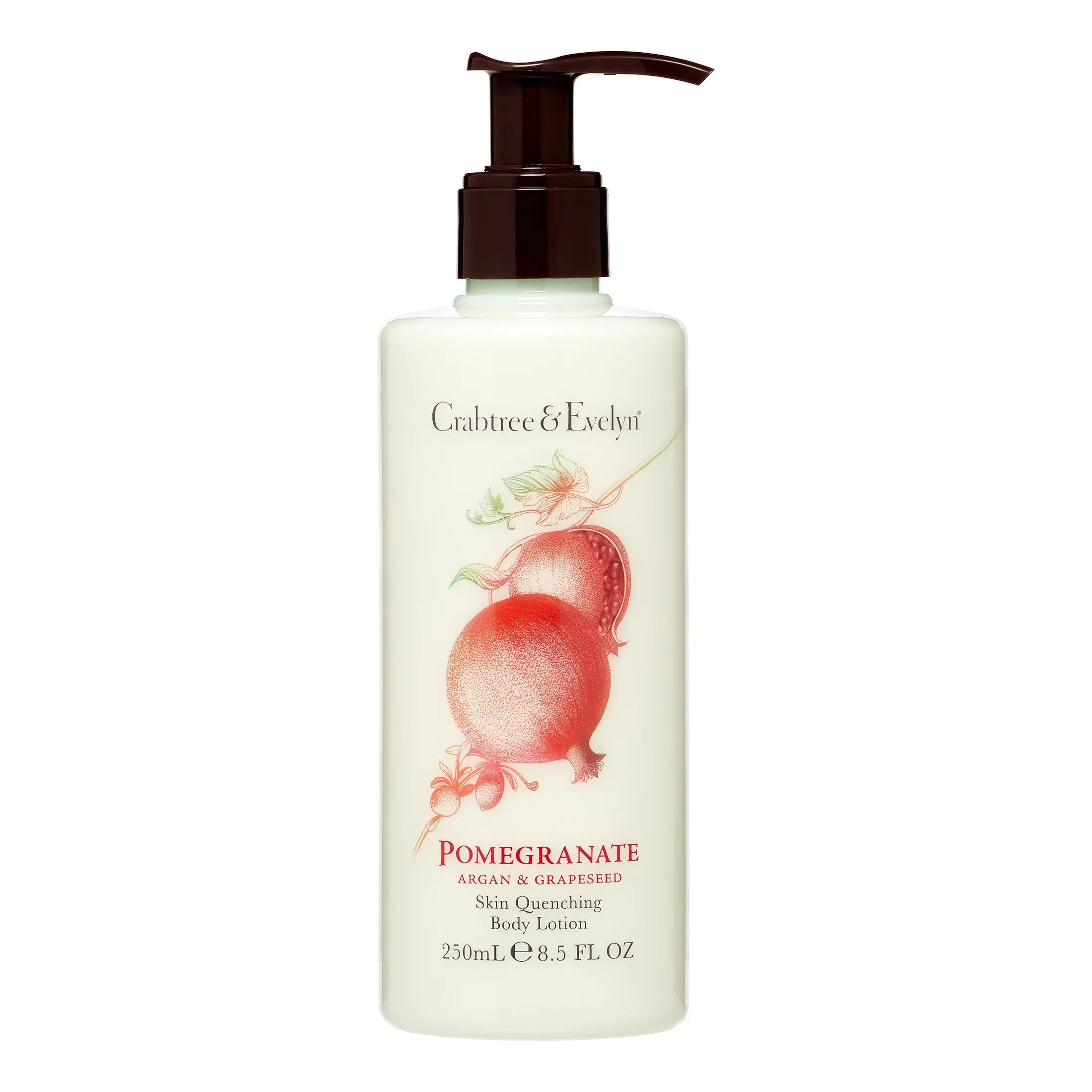 Crabtree & Evelyn melograno argan e vinaccioli tempra lozione per il corpo 250 ml