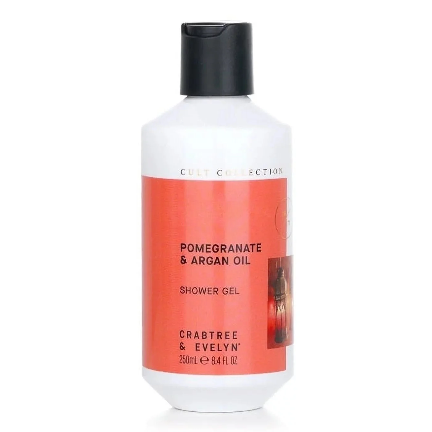 Crabtree & Evelyn Melograno & Argan Nutriente Gel Doccia Per Tutti i Tipi di Pelle 250 ml