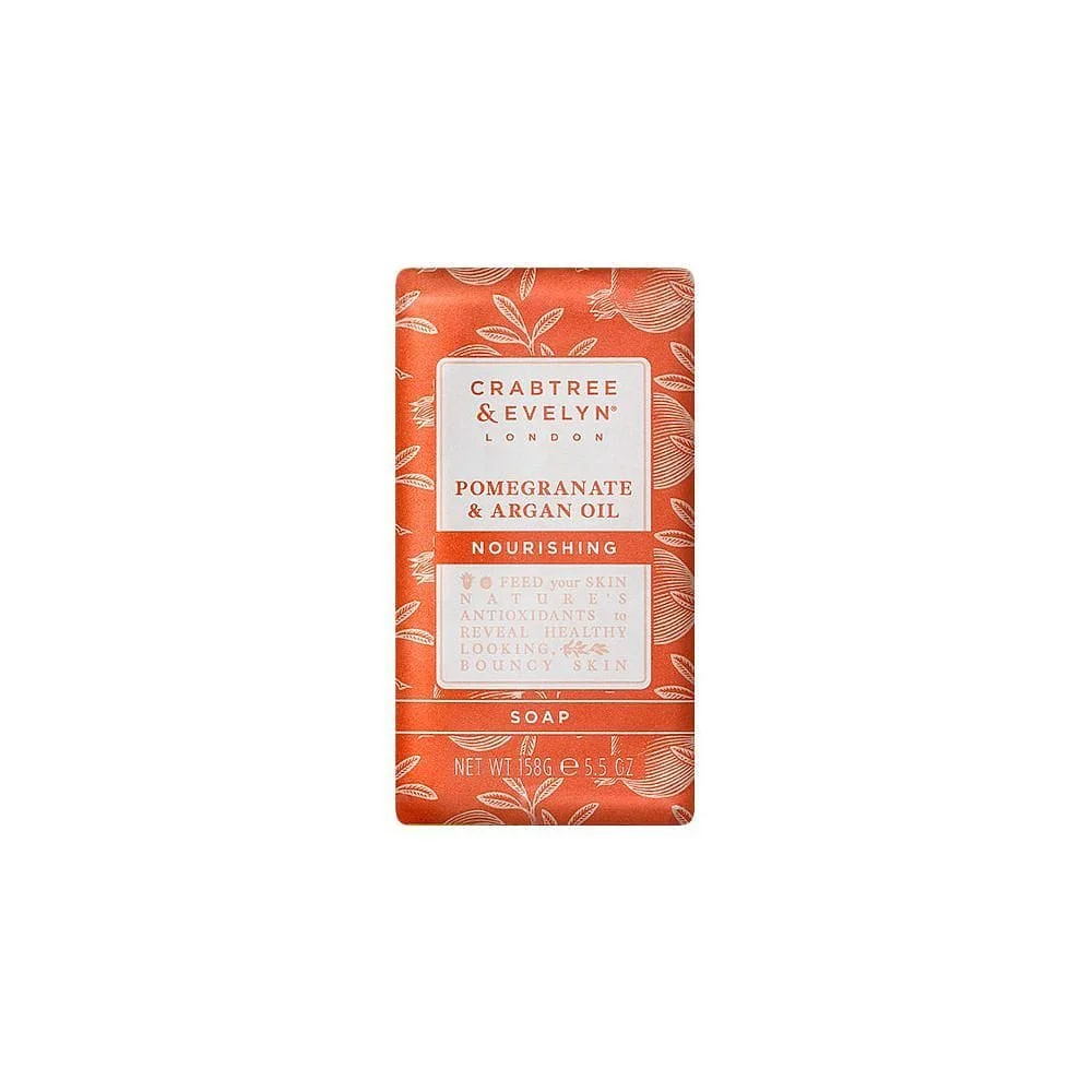 Crabtree & Evelyn olio di melograno e argan nutriente saponetta 158 g