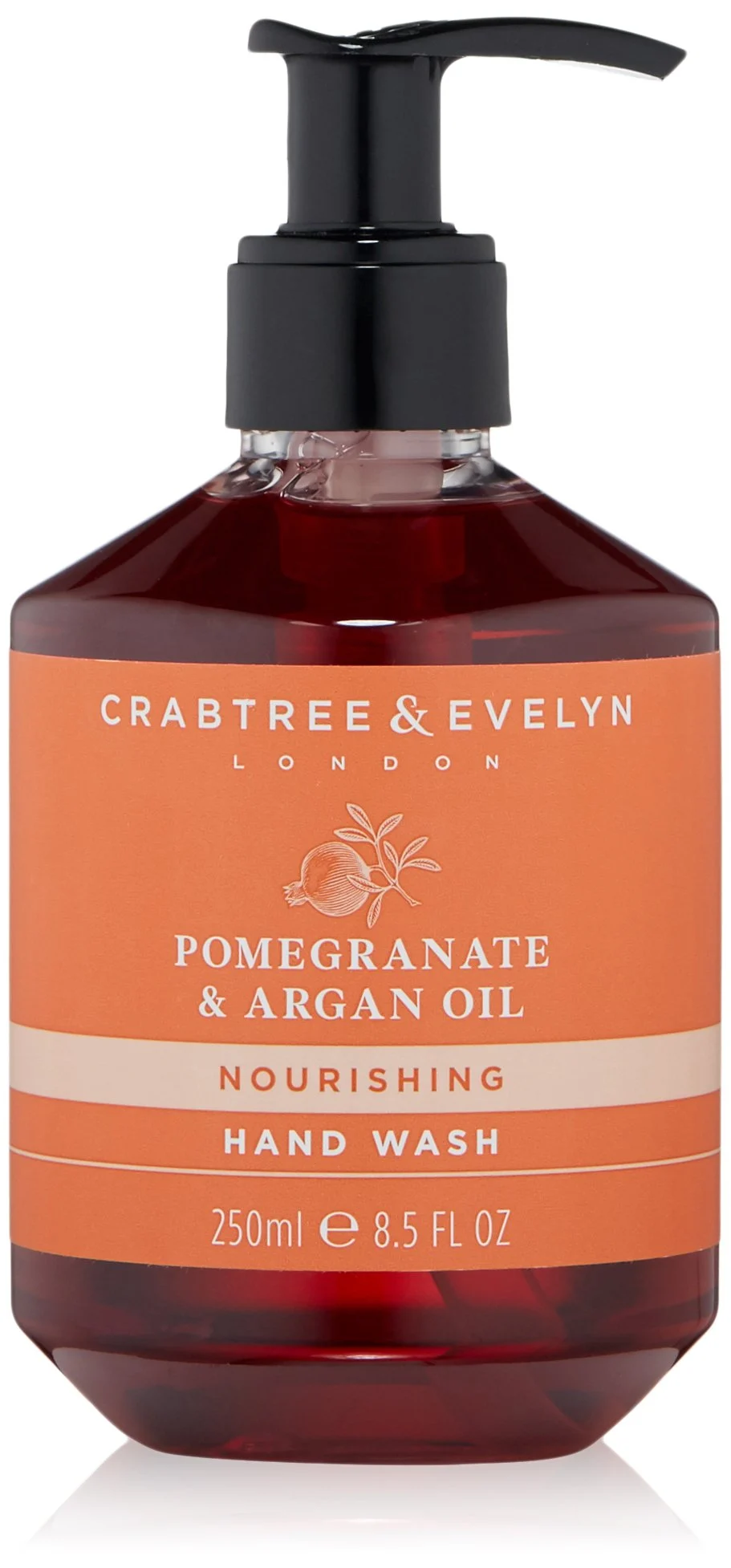 Crabtree & Evelyn olio di melograno e argan nutriente sapone liquido per le mani 250 ml