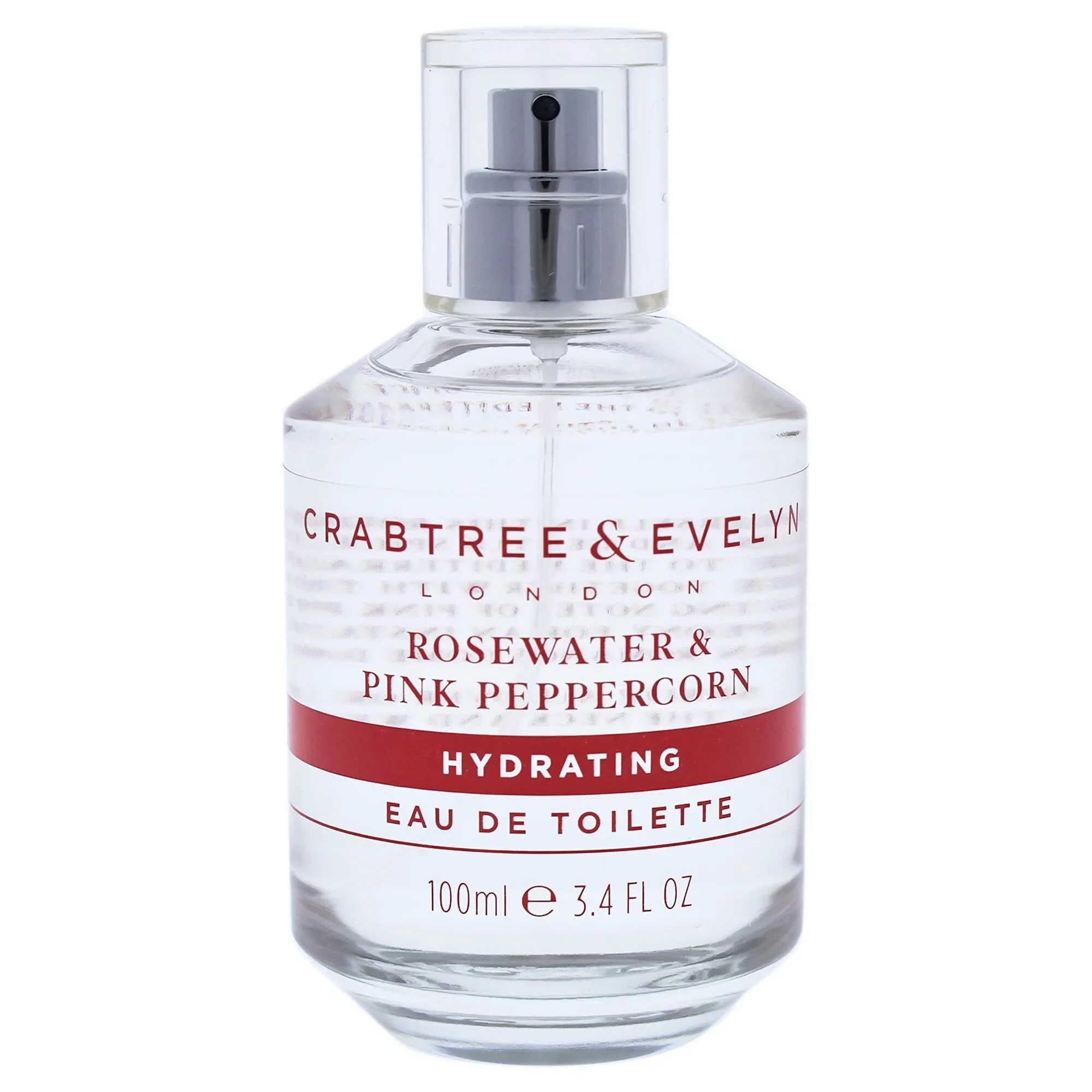 Crabtree & Evelyn Acqua di rose & Pepe rosa Eau de toilette da donna 100 ml