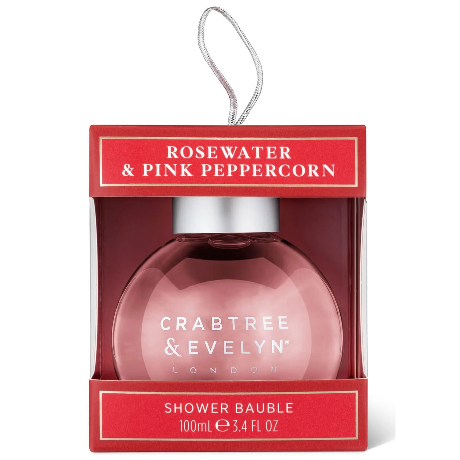 Crabtree & Evelyn acqua di rose e pepe rosa gel doccia per tutti i tipi di pelle 100 ml