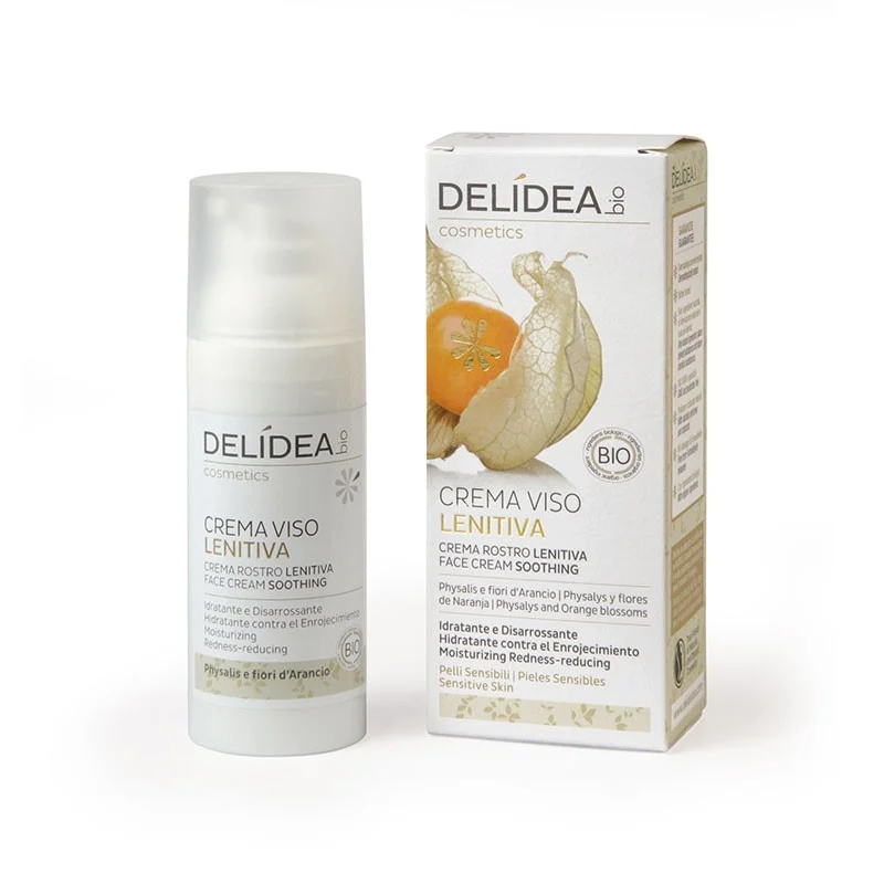 DELIDEA Physalis e Fiori d’Arancio – Crema Viso Lenitiva