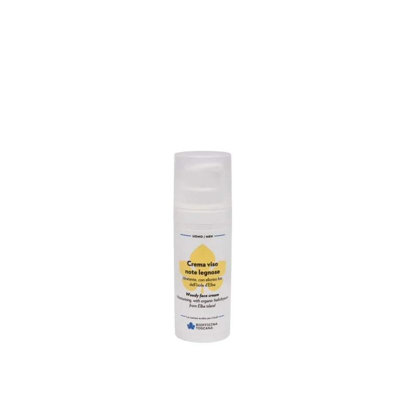 BIOFFICINA TOSCANA Uomo – Crema Viso Note Legnose