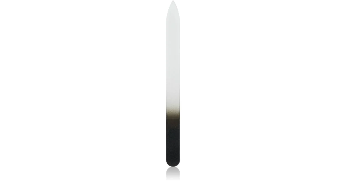 Crystal Bohemia Black limetta in vetro per unghie double face